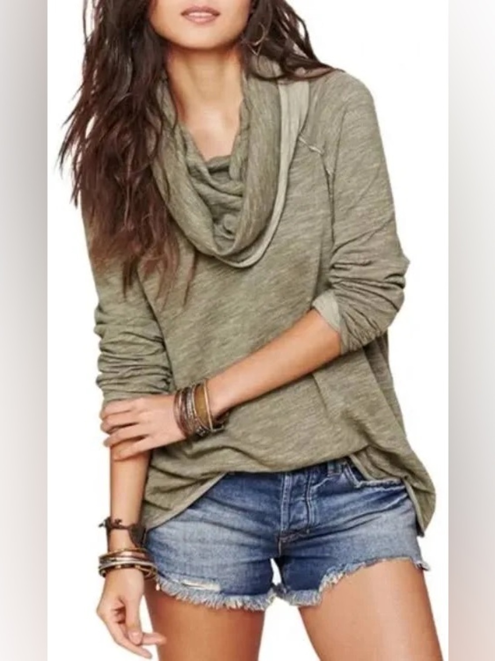 Free People Beach Cocoon Pullover (Modified)